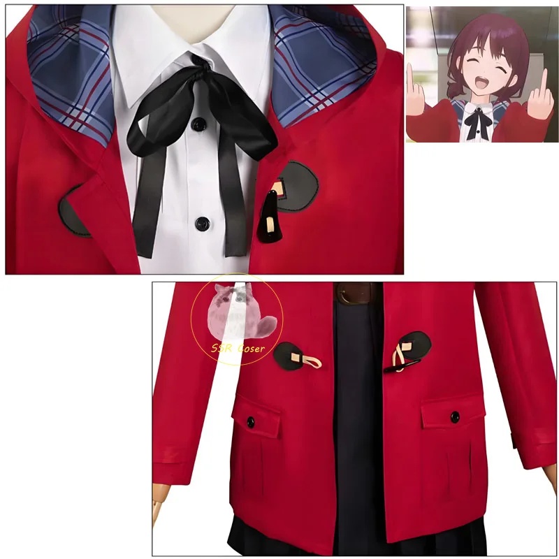 Anime Cosplay Youtube Shorts - x;3,f'6;h\9/Anime Nina Iseri Costume Girls Band
