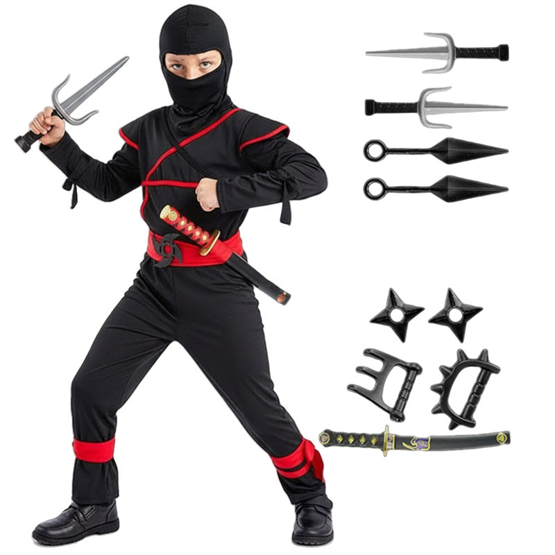 Anime Cosplay Sword - Japanese Samurai Costume for Kids Ninja