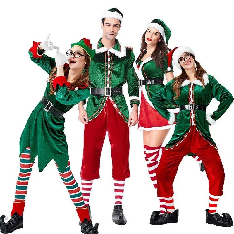 Santa Claus Cosplay Costume Ch - Anime Cosplay Couple recension och pris