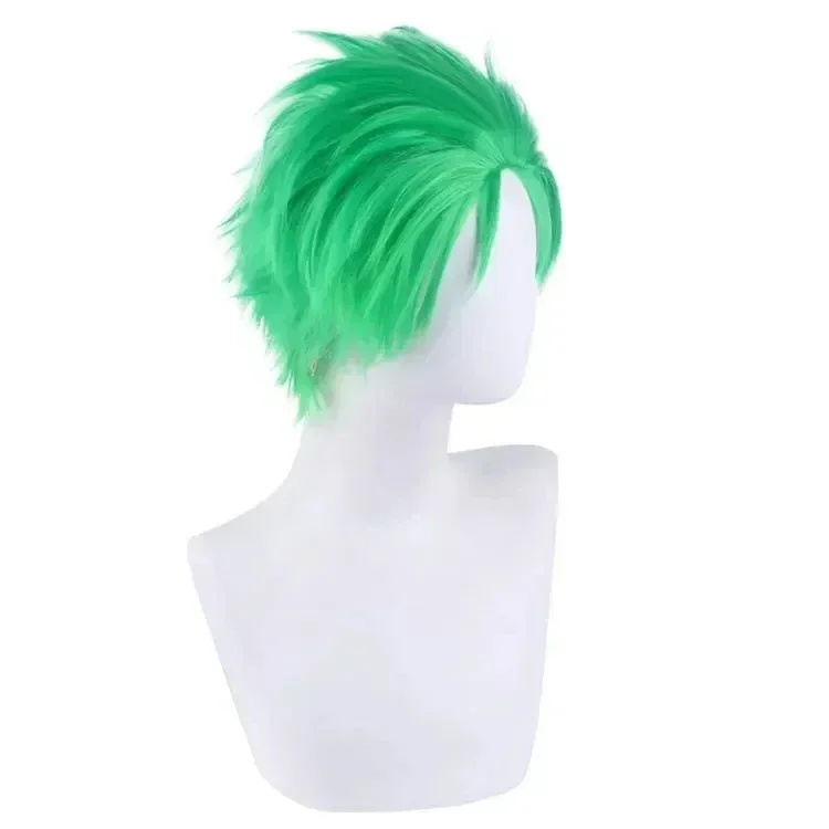 Anime Slicked-back green wig S - Cosplay Anime Zoro recension och pris