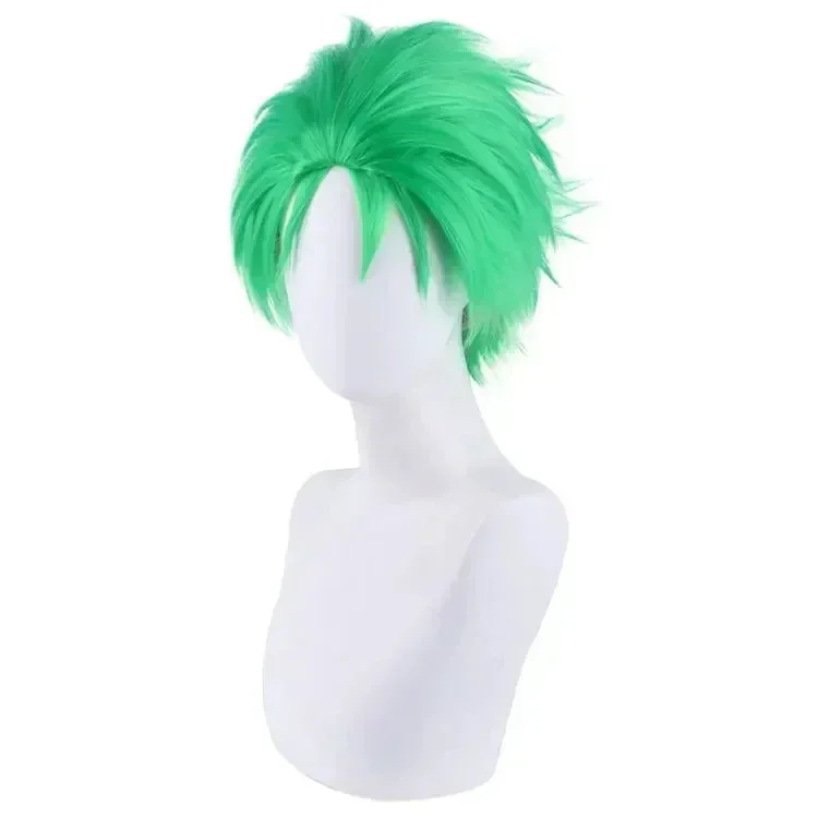 Anime Slicked-back green wig S - Cosplay Anime Zoro recension och pris