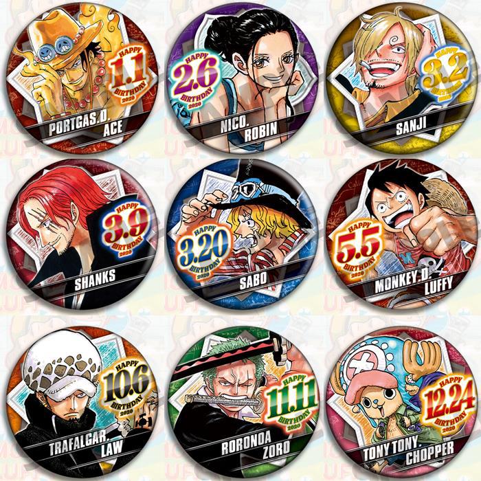 One Piece Anime Badge Set Offi - Cosplay Anime Zoro recension och pris