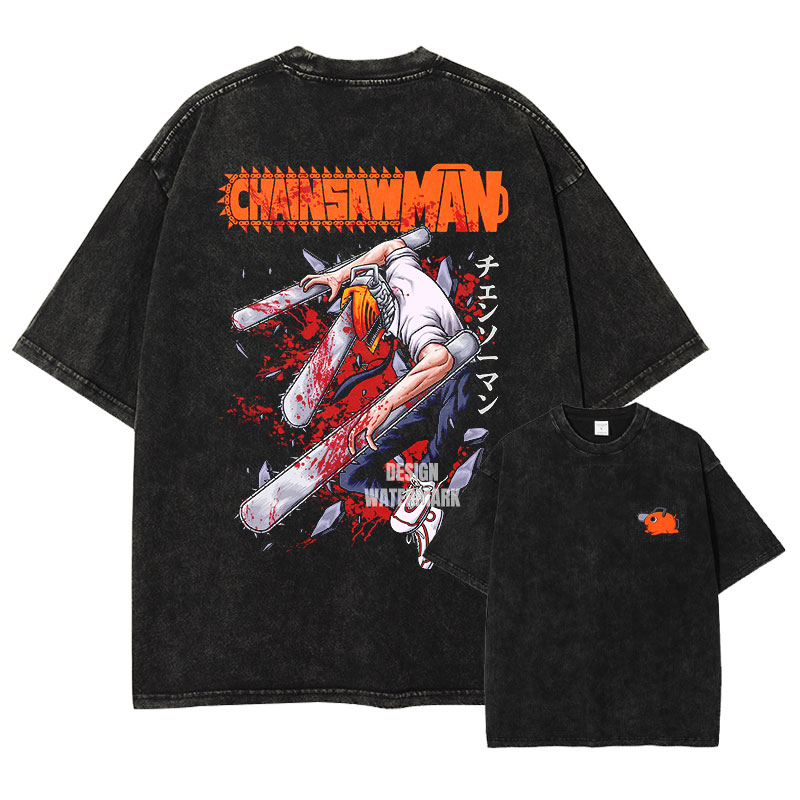 Bandai Anime Denji T Shirt Vin - Anime Cosplay Chainsaw Man recension och pris