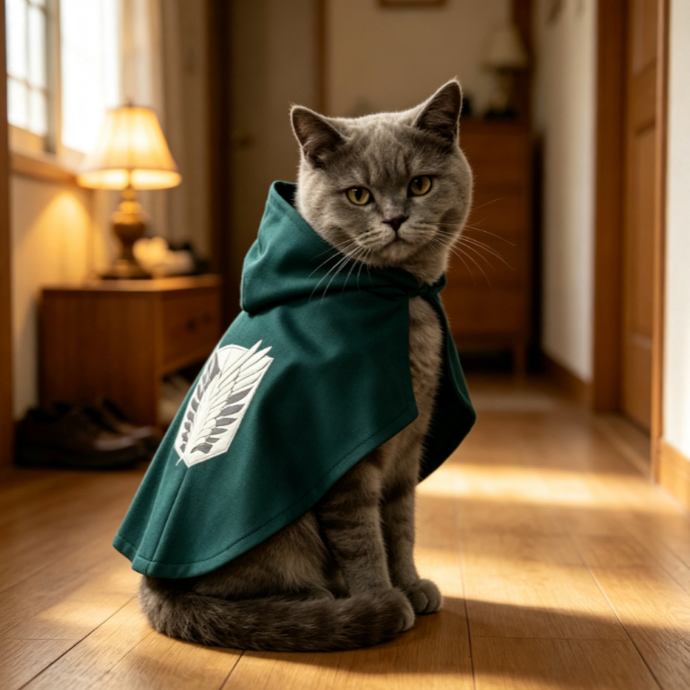 Double wings Dog Cat Cloak Ani - Attack Titan Cloak recension och pris