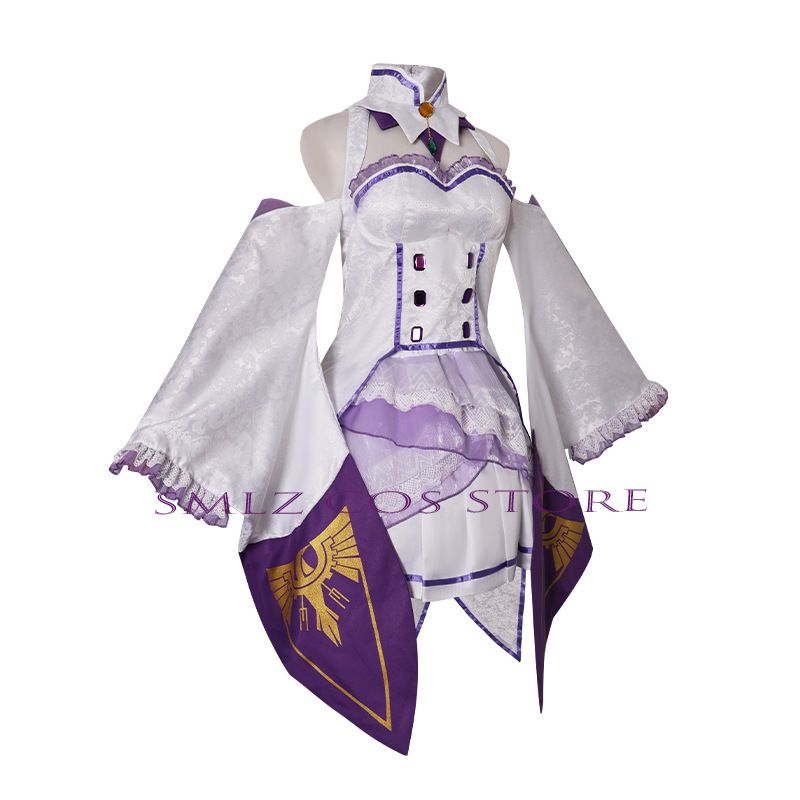 Emilia Cosplay Anime Re Zero K - Anime Cosplay Outfits For Women recension och pris