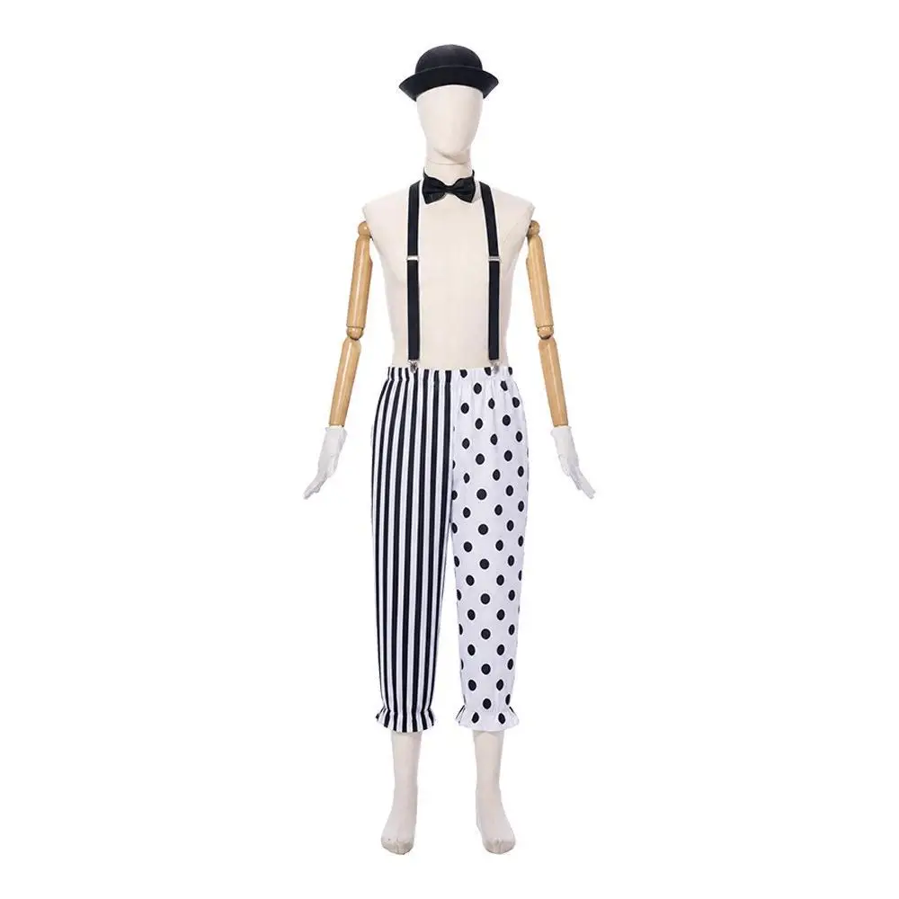 Black And White Mime Clown Cou - Anime Cosplay Couple recension och pris