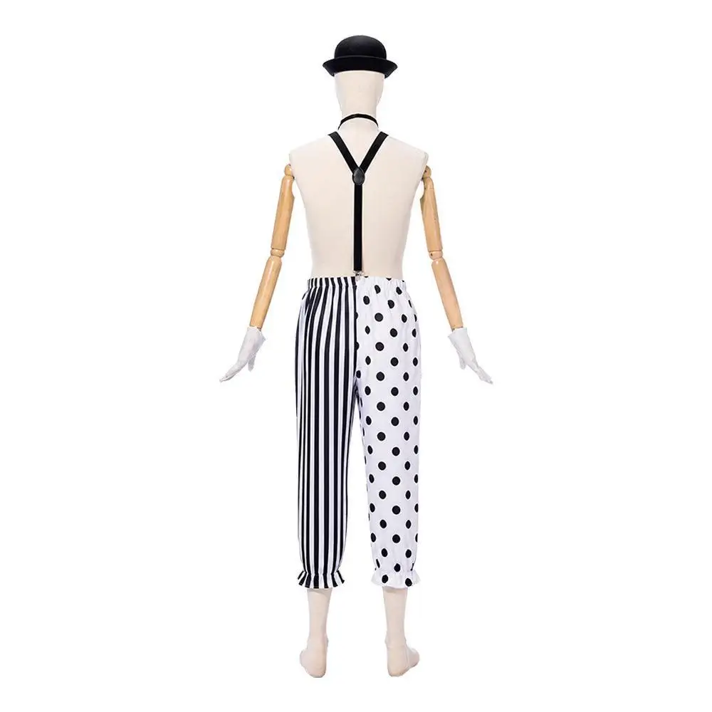 Black And White Mime Clown Cou - Anime Cosplay Couple recension och pris