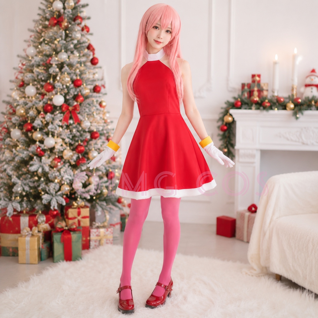 Amy Rose Cosplay Costume Adult - Anime Cosplay Outfits For Women recension och pris