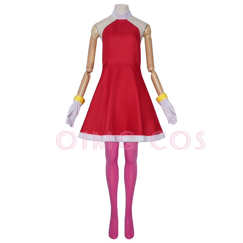 Amy Rose Cosplay Costume Adult - Anime Cosplay Outfits For Women recension och pris