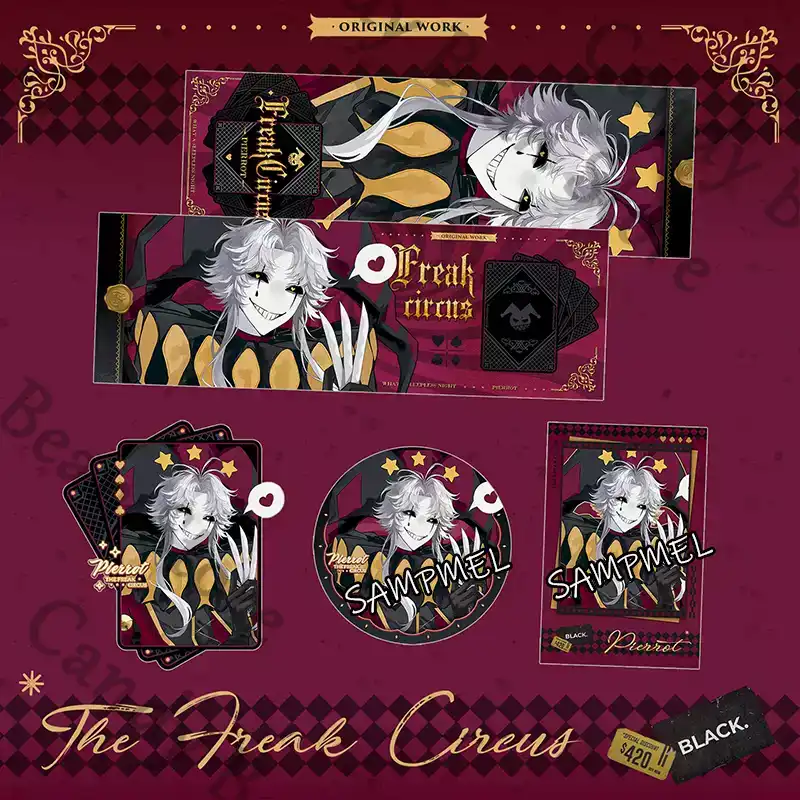 Anime ‌The Freak Circus Pierro - Anime Cosplay Images recension och pris