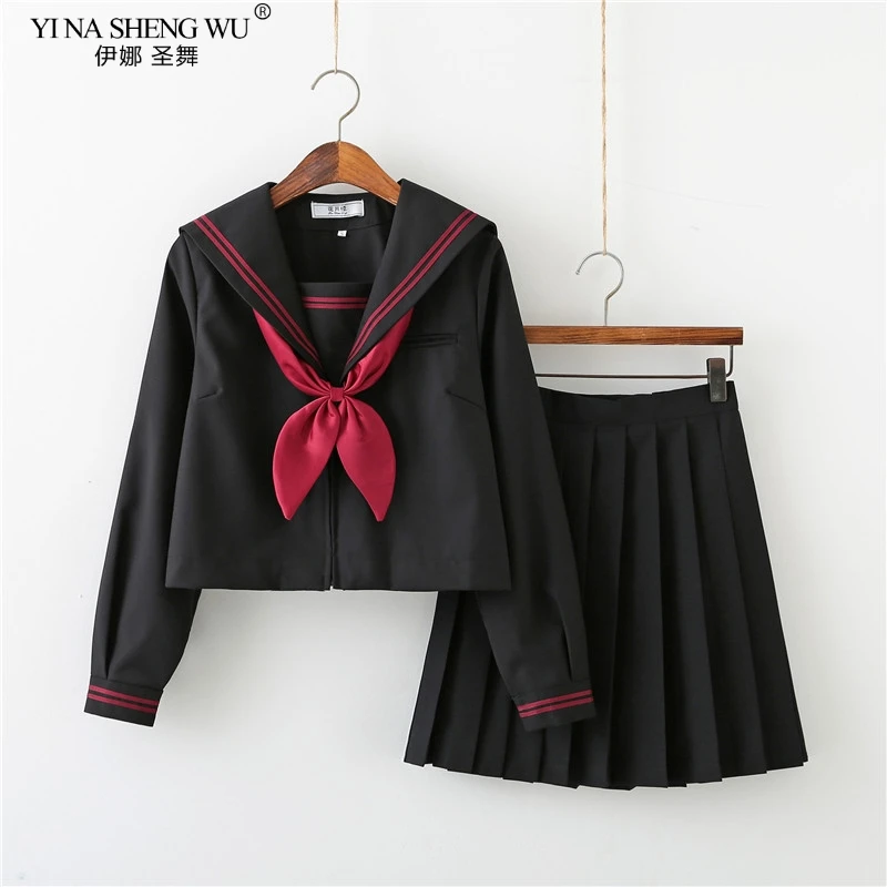 BLACK Orthodox College Style J - Anime Cosplay Korean Girl recension och pris