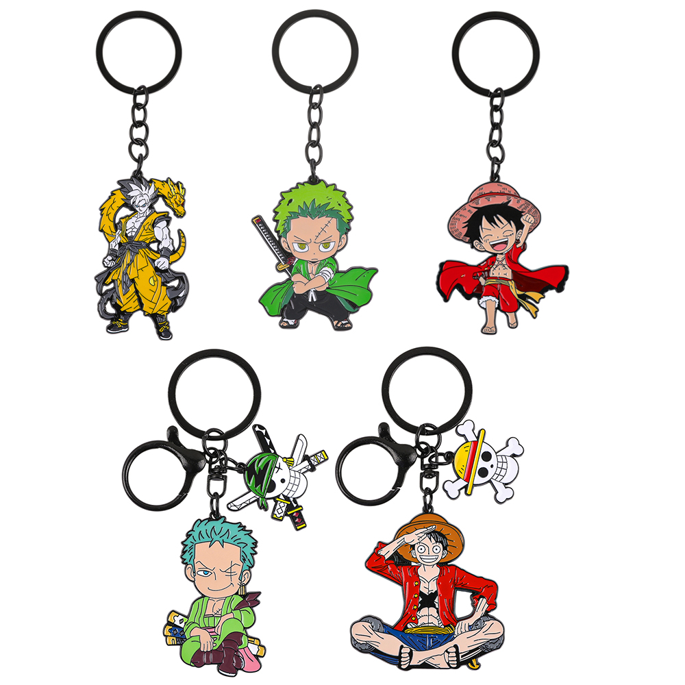 One Piece Anime Keychain Set - - Cosplay Anime Zoro recension och pris