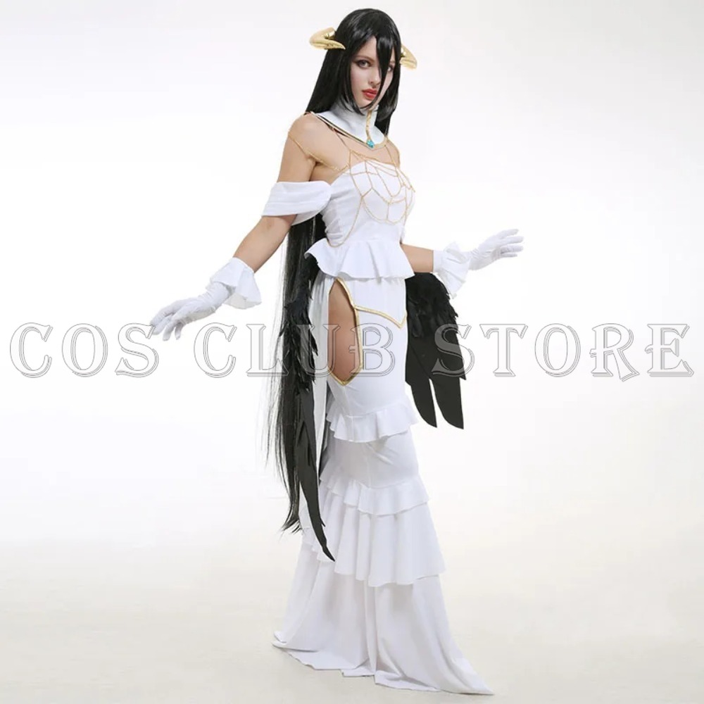 Anime OVERLORD Dresses Cosplay - Anime Cosplay Albedo recension och pris