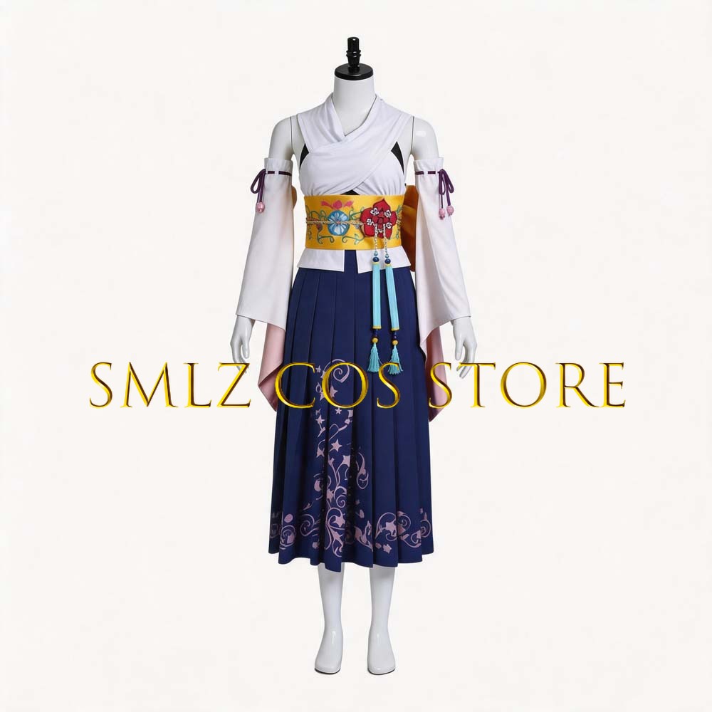 Smlz FFX Yuna Cosplay Anime FF - Anime Cosplay Outfits For Women recension och pris