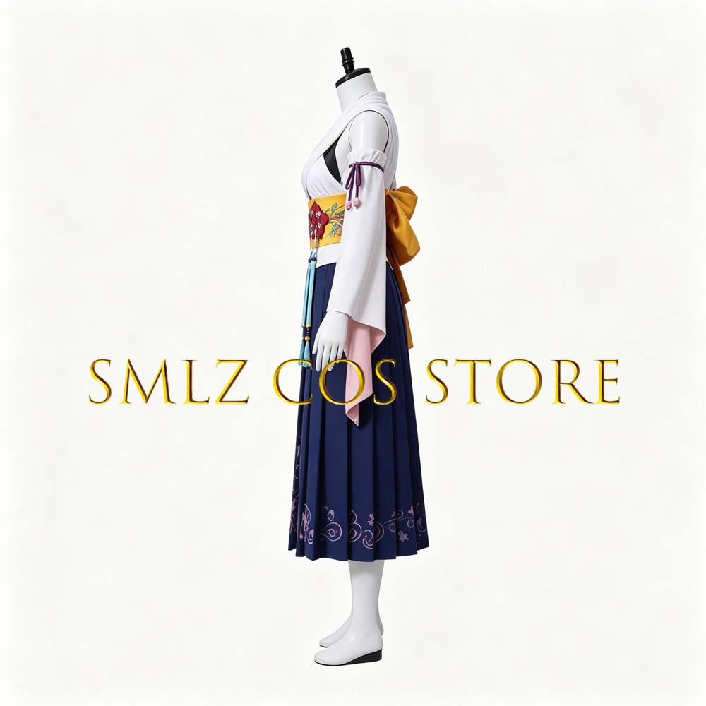 Smlz FFX Yuna Cosplay Anime FF - Anime Cosplay Outfits For Women recension och pris