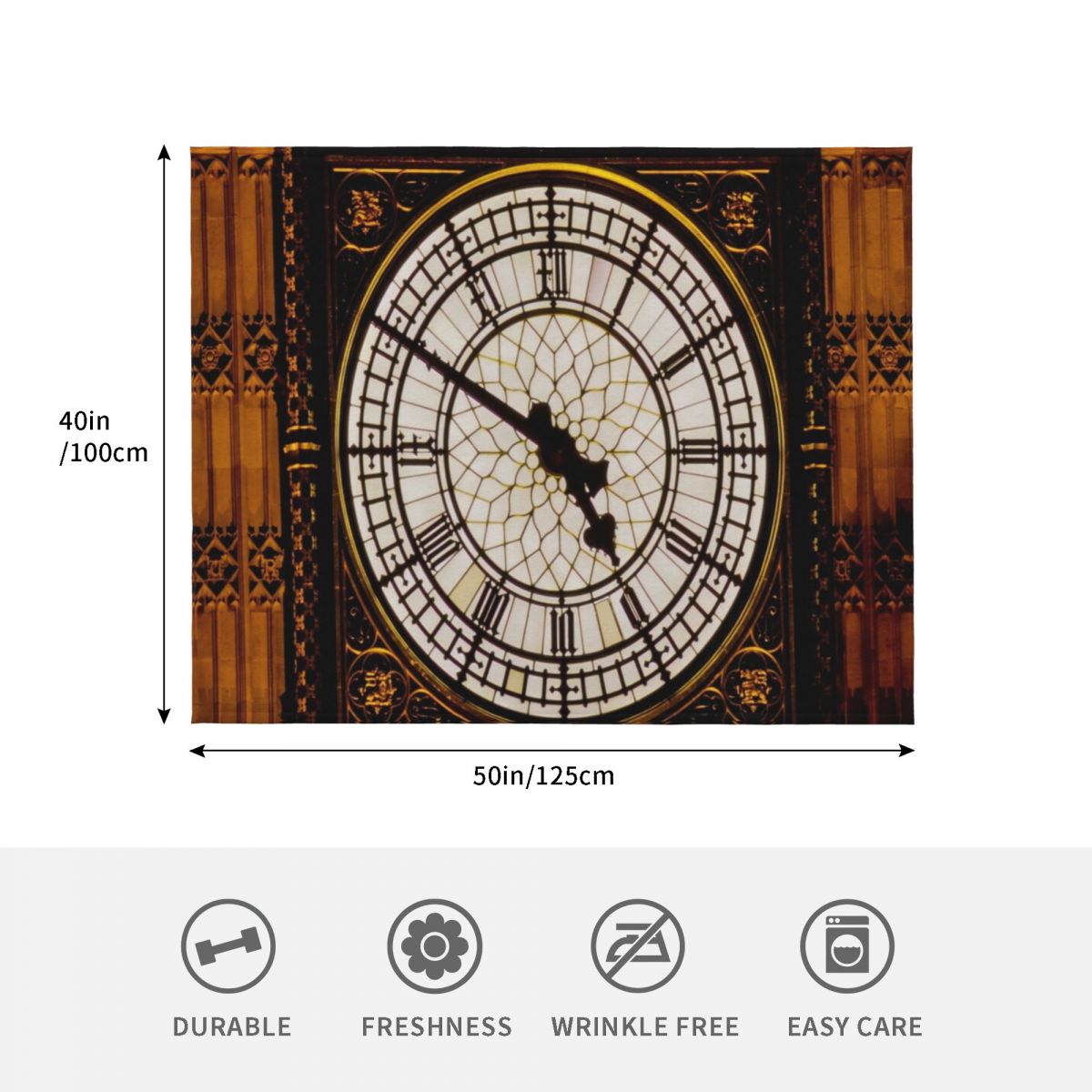 Big Ben London Throw Blanket P - Anime Cosplay London recension och pris