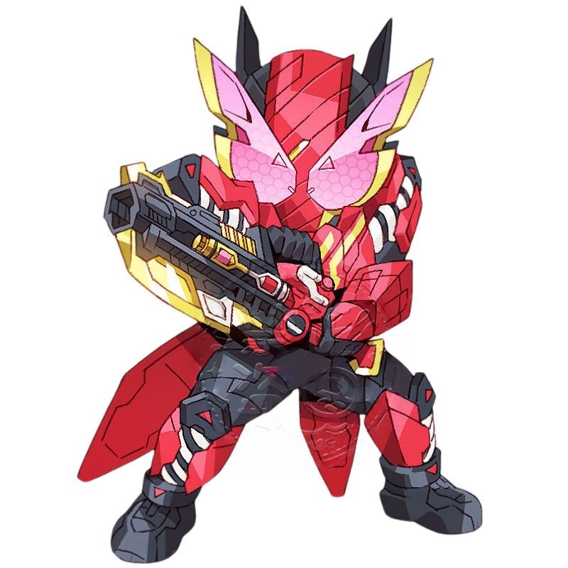 Kamen Rider chibi anime mercha - Anime Cosplay Kamen Rider recension och pris