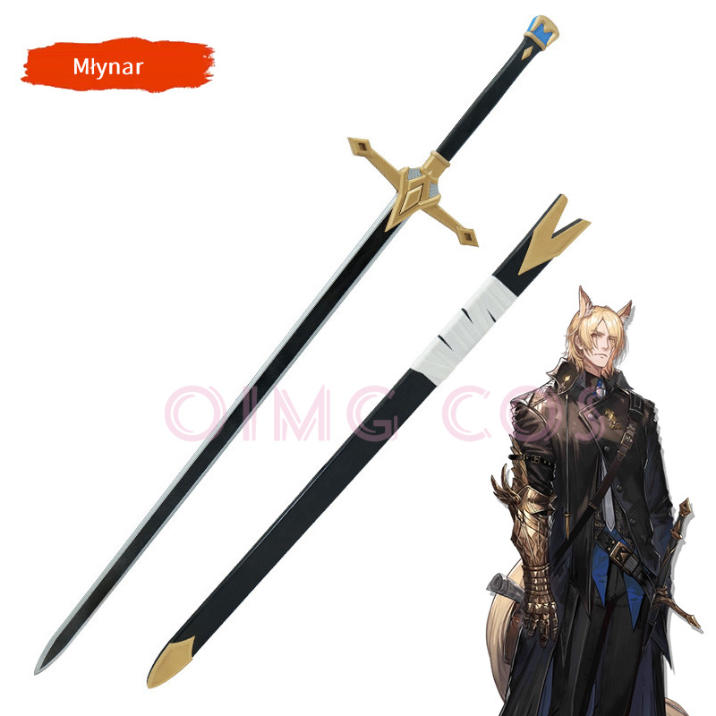 Arknights Mlynar Cosplay Props - Anime Cosplay Sword recension och pris