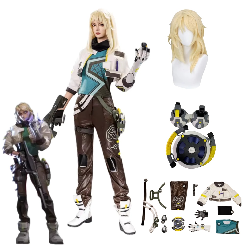 Deadlock Cosplay Costume Props - Anime Cosplay Outfits For Women recension och pris