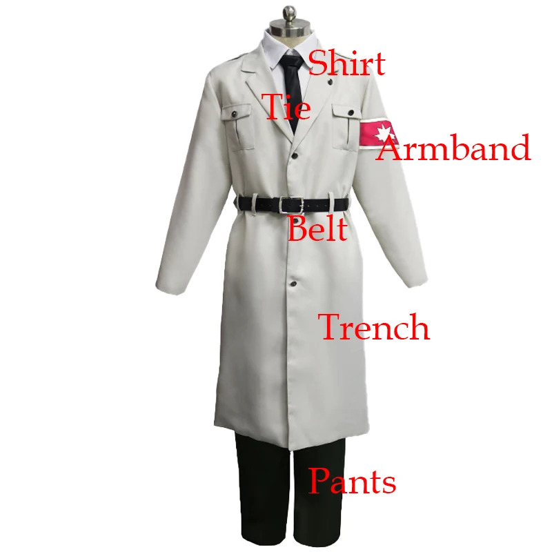 Attack on Titan Marley Militar - Attack Titan Cloak recension och pris