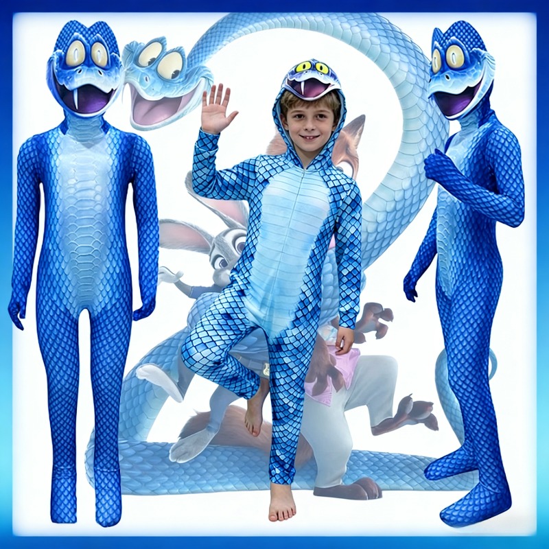 Cartoon Snake Cosplay Costume  - Anime Cosplay Images recension och pris