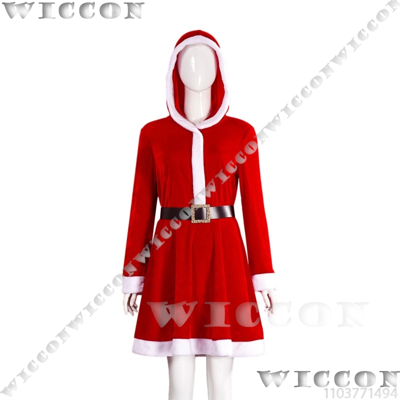 2025 New Red Christmas Dress H - Anime Cosplay Event 2025 recension och pris